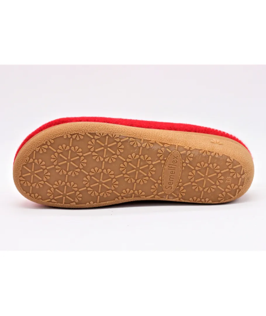 Store L'Empreinte Chaussures SEMELFLEX DOLOMITES rouge