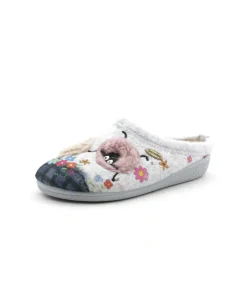 Outlet L'Empreinte Chaussures SEMELFLEX LA TOUSSUIRE MULE Ecru
