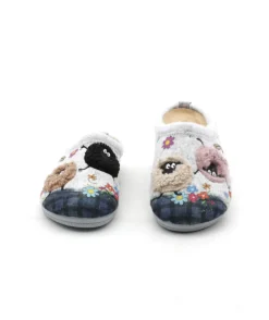 Outlet L'Empreinte Chaussures SEMELFLEX LA TOUSSUIRE MULE Ecru