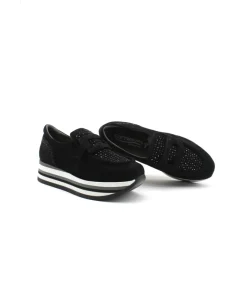 New L'Empreinte Chaussures SOFTWAVES 7.78.78/012 CASTEL noir