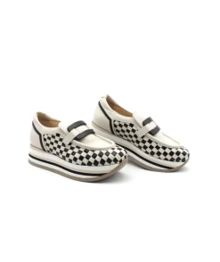 Fashion L'Empreinte Chaussures SOFTWAVES 7.78.64/009 CHRISTA Beige/noir