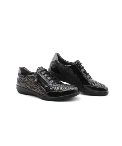 Cheap L'Empreinte Chaussures SUAVE OXFORD 6627T noir