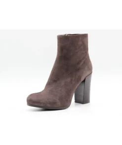 Online L'Empreinte Chaussures UNISA BOTTINE LENTE VELOURS GREIGE