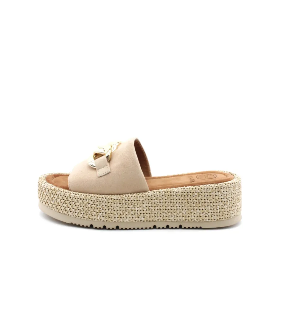 Discount L'Empreinte Chaussures UNISA CAPITAN beige