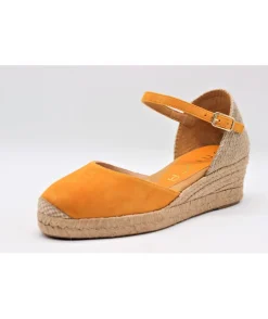 Cheap L'Empreinte Chaussures UNISA CISCA CUIR VELOURS jaune
