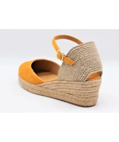Cheap L'Empreinte Chaussures UNISA CISCA CUIR VELOURS jaune