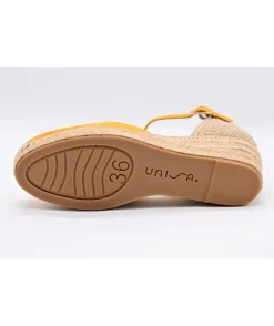 Cheap L'Empreinte Chaussures UNISA CISCA CUIR VELOURS jaune