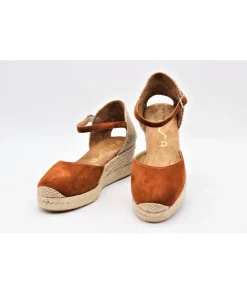 Hot L'Empreinte Chaussures UNISA CISCA VELOURS cognac