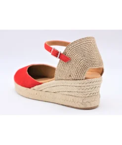 Cheap L'Empreinte Chaussures UNISA CISCA VELOURS rouge
