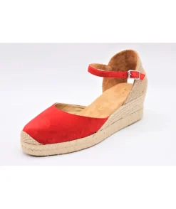 Cheap L'Empreinte Chaussures UNISA CISCA VELOURS rouge