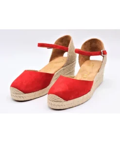 Cheap L'Empreinte Chaussures UNISA CISCA VELOURS rouge