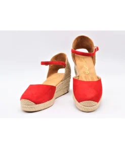 Cheap L'Empreinte Chaussures UNISA CISCA VELOURS rouge