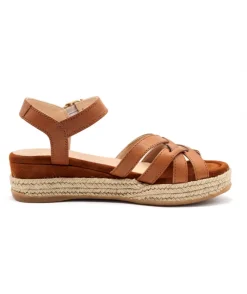 Discount L'Empreinte Chaussures UNISA GALDAR cognac