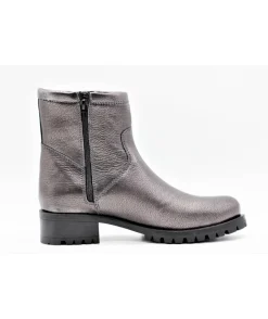 Discount L'Empreinte Chaussures UNISA INTRO METAL gris