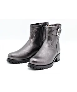 Discount L'Empreinte Chaussures UNISA INTRO METAL gris