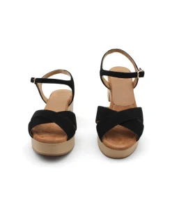 Discount L'Empreinte Chaussures UNISA IRAM noir