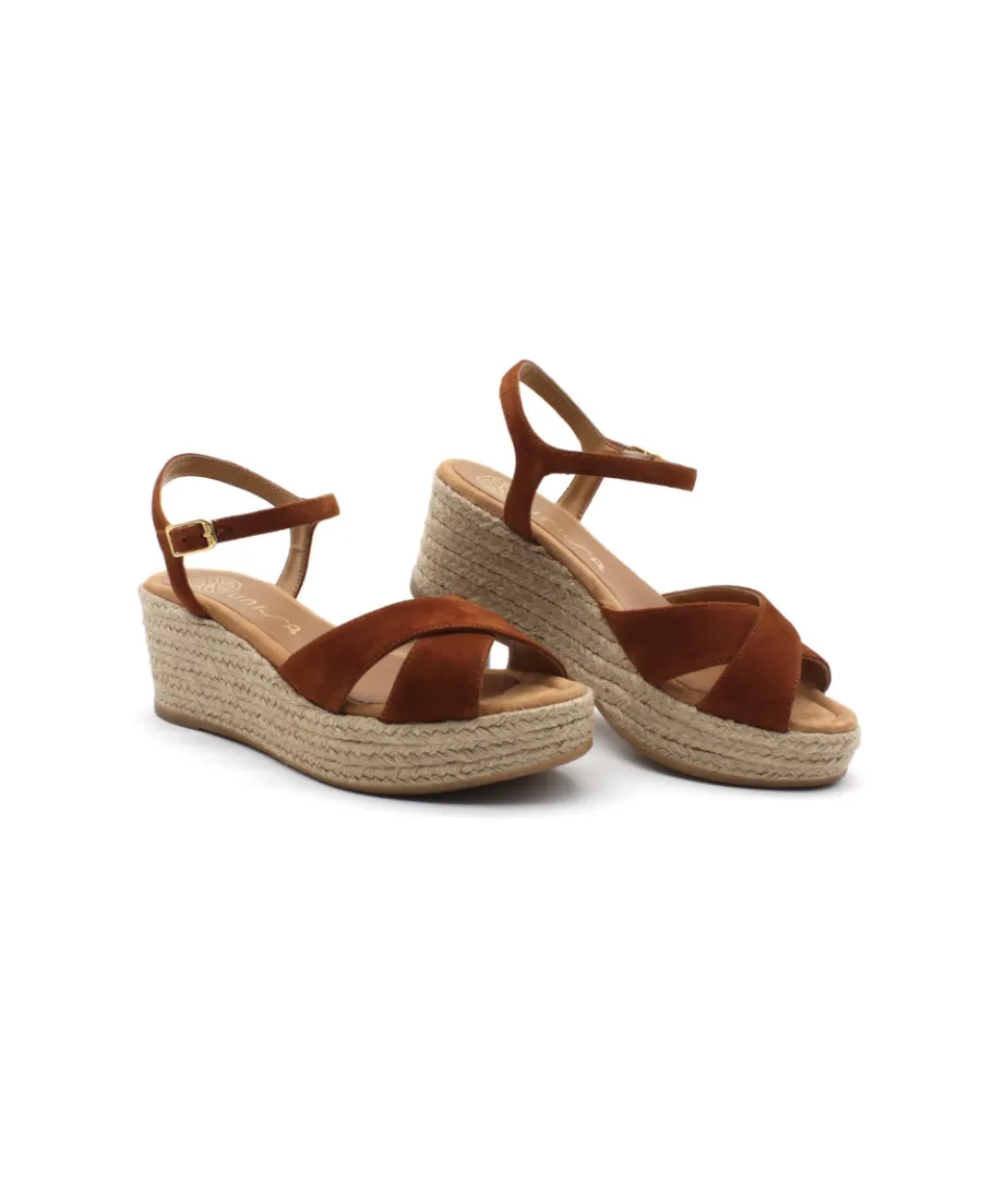 New L'Empreinte Chaussures UNISA KIRA marron