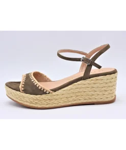 Discount L'Empreinte Chaussures UNISA KISSES kaki