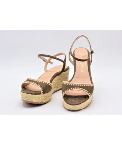 Discount L'Empreinte Chaussures UNISA KISSES kaki
