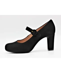 Outlet L'Empreinte Chaussures UNISA NAOMI VELOURS noir