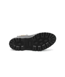 Outlet L'Empreinte Chaussures VERBENAS GAUDI MATE ANIMAL noir