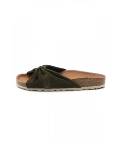 Outlet L'Empreinte Chaussures VERBENAS ROSE kaki
