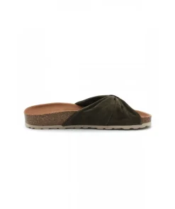 Outlet L'Empreinte Chaussures VERBENAS ROSE kaki