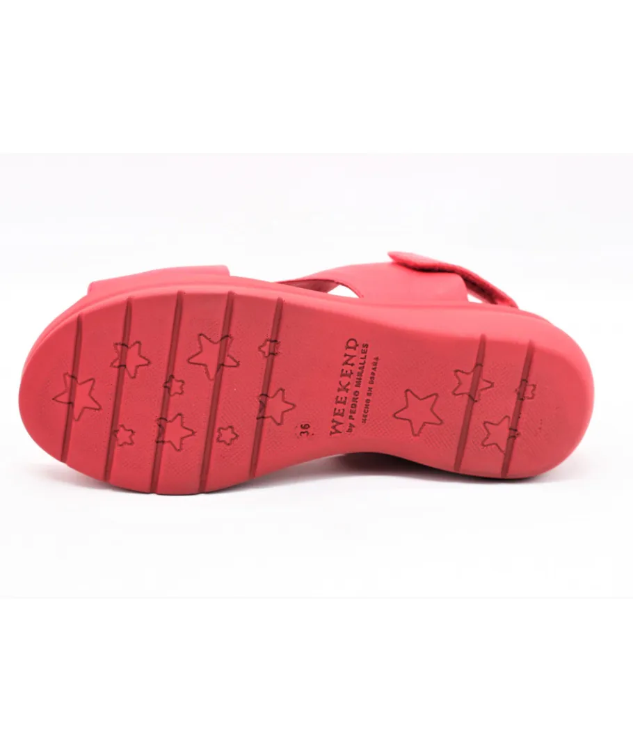 Cheap L'Empreinte Chaussures WEEKEND 12234 rouge