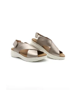 Best L'Empreinte Chaussures WEEKEND 12225 METAL platine