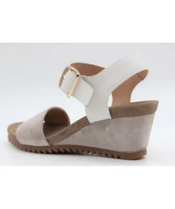 Online L'Empreinte Chaussures WEEKEND 17203 VELOURS perle
