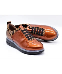 Discount L'Empreinte Chaussures WONDERS A9712 cognac