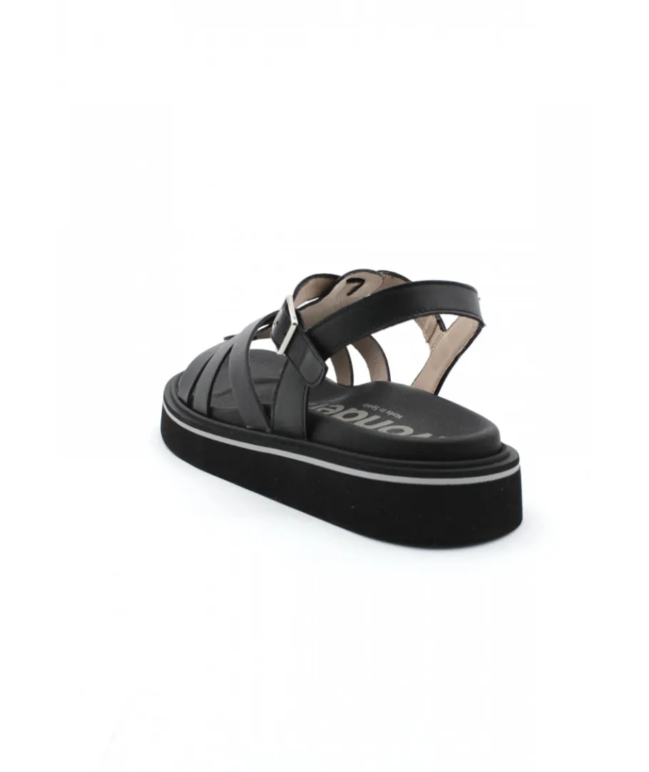 Sale L'Empreinte Chaussures WONDERS B8702 noir