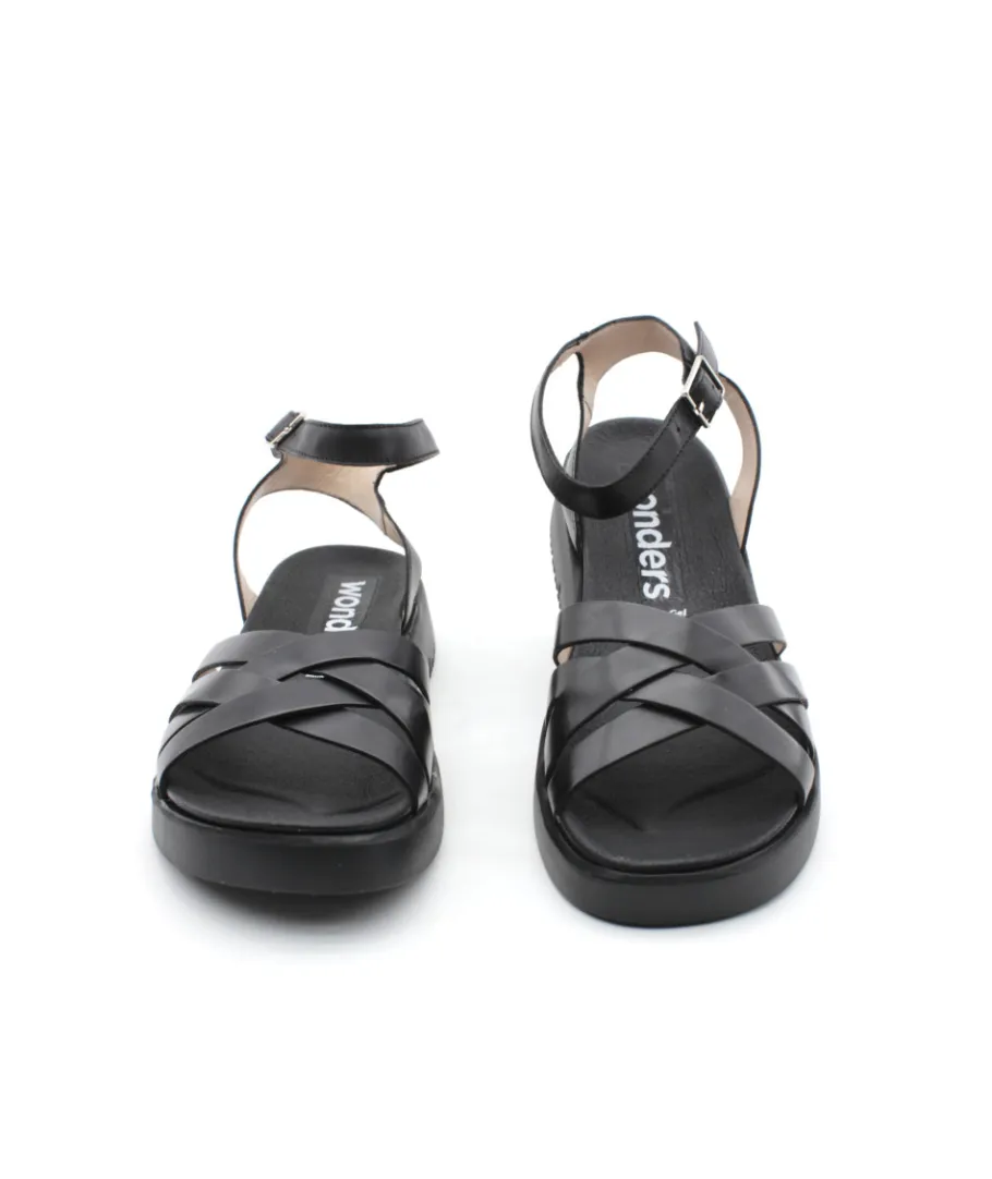 Online L'Empreinte Chaussures WONDERS C6521 noir