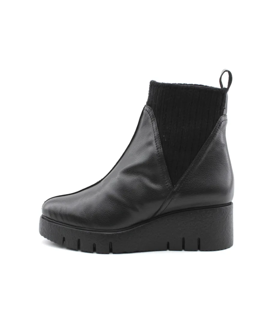 Discount L'Empreinte Chaussures WONDERS E6242 noir
